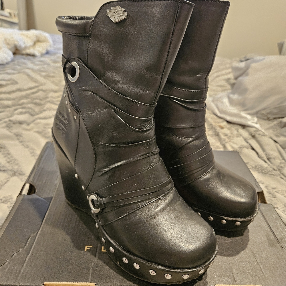 Womens Harley Davidson Kendra boots